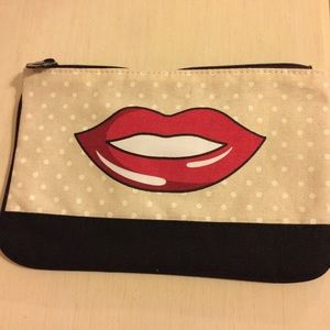 IPSY Red Lips Makeup Bag